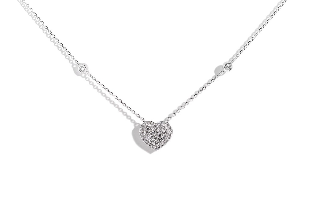 GARGANTILL HALO HEART B32P VSG 2.4gr 18KW