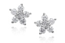 ARETES PETTITE  FLOR B11P VS/G  1.2gr 18KW