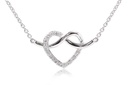 GARGANTILLA HEART KNOT B11P HSI 4.9gr ORO BLANCO 18K