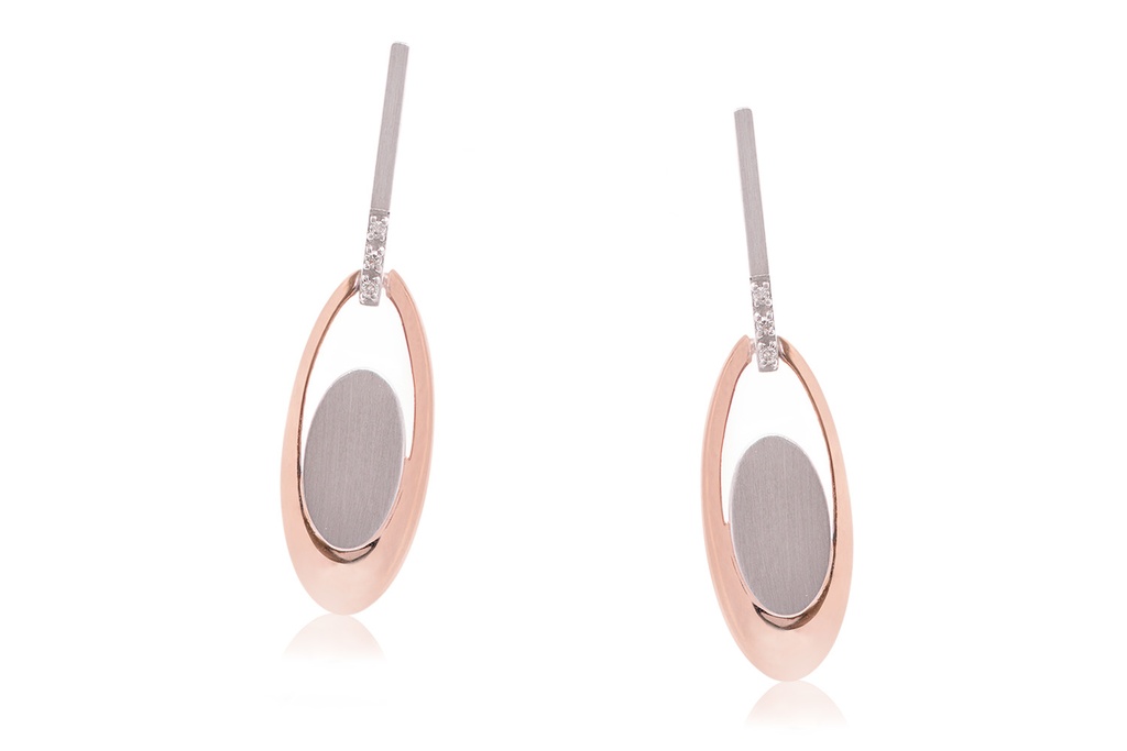 ARETES ELIPSE POST OR/OB B2P  3.74 18KC