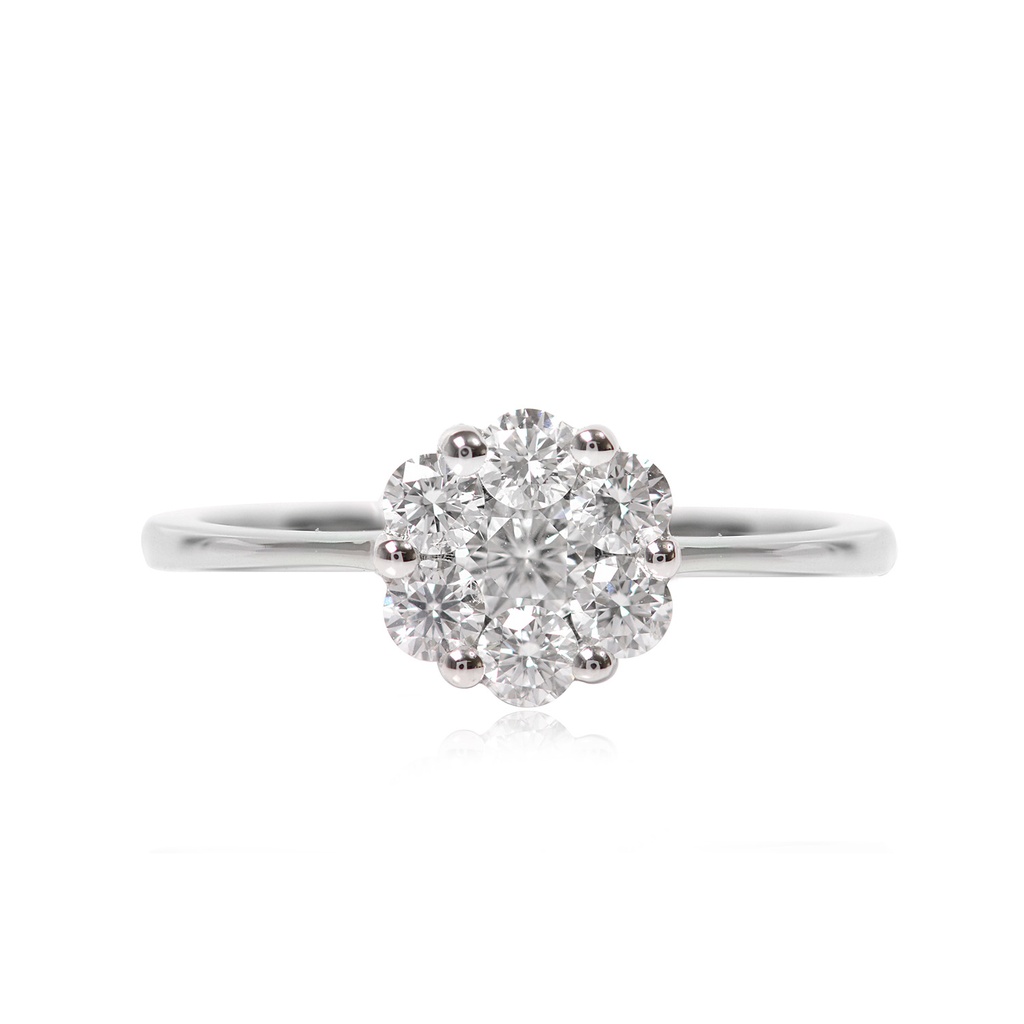 ANILLO CLUSTER DIAMOND B50P GVS 2.54 18KW
