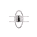 Anillo “PURE ELEGANCE“ - Diamante-0.13ct 2.9gr 18K