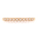 Anillo M&M  CAVIAR Diamantes-0.10Ct VS/G 18KY