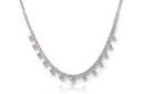 GARGANTILLA PRINCESS 67B195P VS/G 7.9gr ORO BLANCO 18K