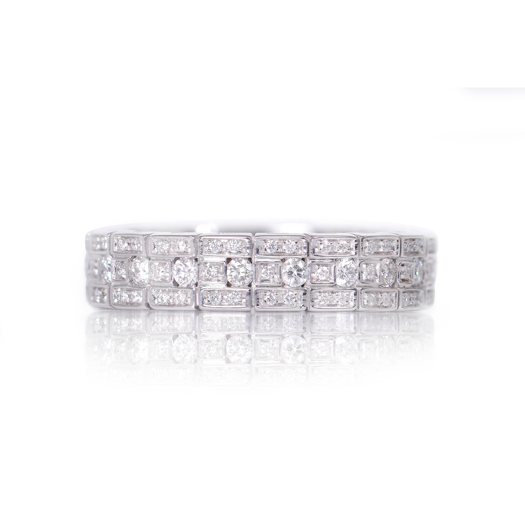 ANILLO BELLE EPOQUE B80P #6.25 4.60 18KW