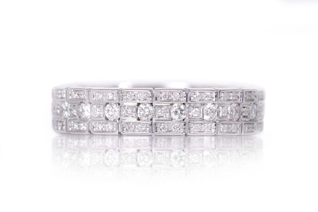 ANILLO BELLE EPOQUE B80P #6.25 4.60 18KW