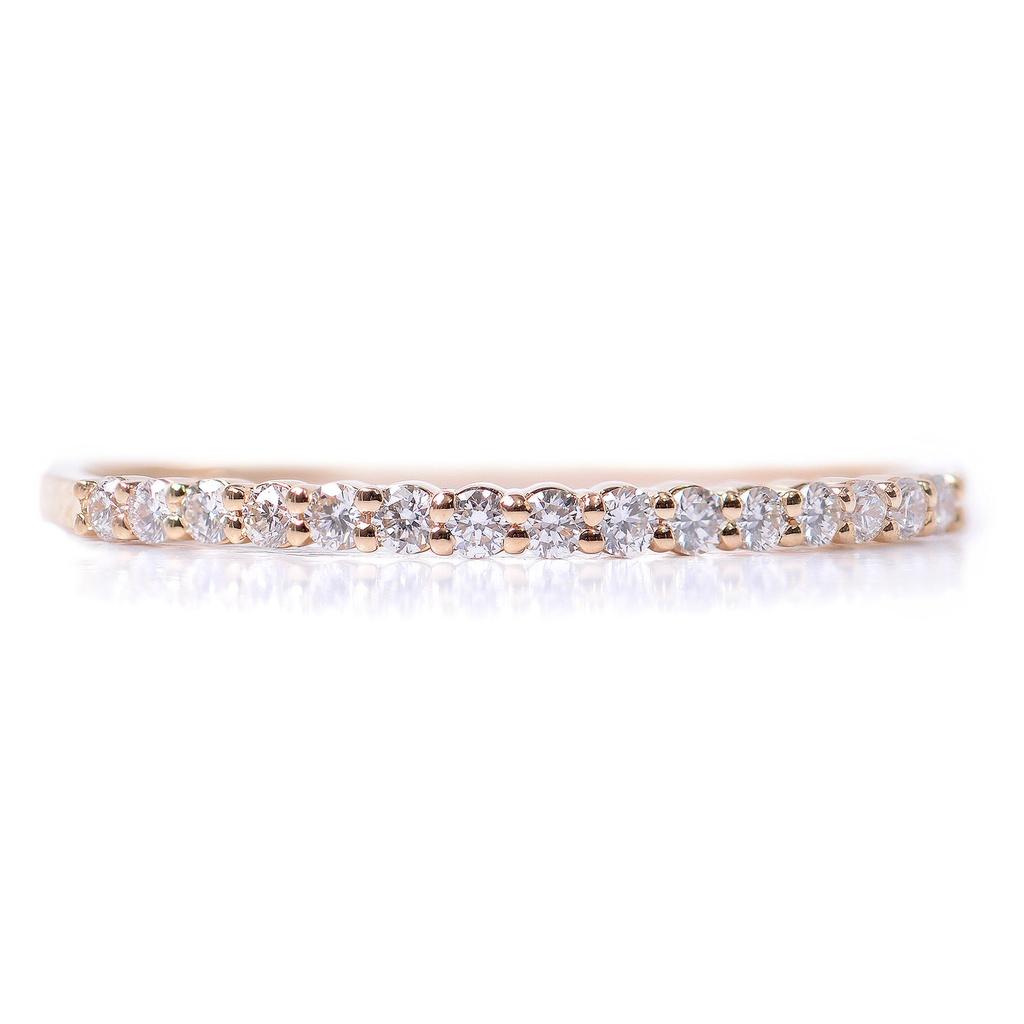 Alianza AIR 15-Diamantes LOVESTONE 1/6ct VSG 1.00gr 18KY