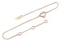 PULSERA EVERYDAY HEART 18B6P VS/G 1.1gr 18KY