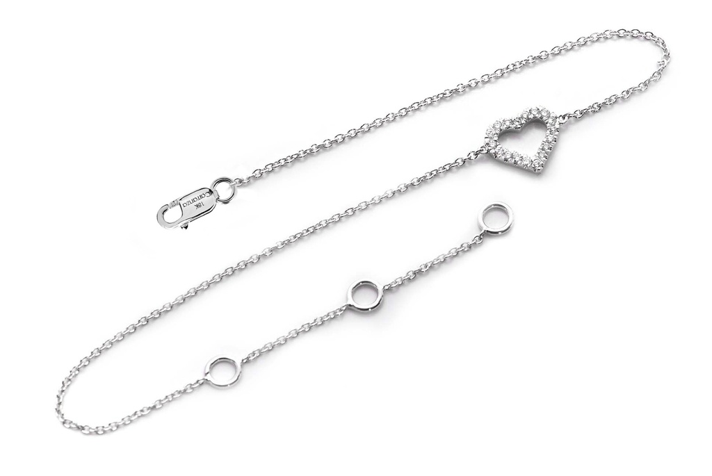 PULSERA EVERYDAY HEART 18B6P VS/G 1.10 18KW