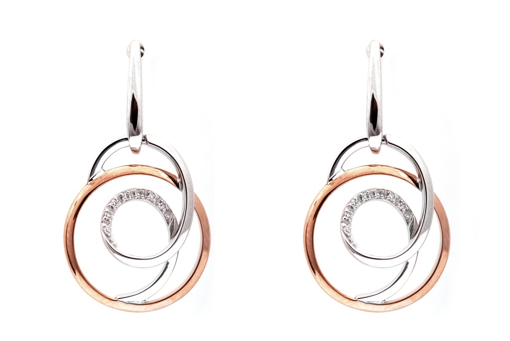 Aretes OR/OB SPIRO - 4.7 18KRW