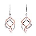 Aretes CURL B7P OB/OR 6.8gr 18K