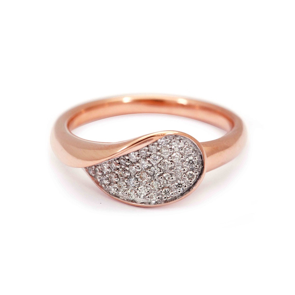 ANILLO LEAF/PAVE B22P 5.93 18KR