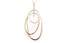 DIJE ORBITAL B8P 5.3gr ORO AMARILLO/BLANCO 18K