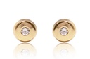 ARETES POST CIRCLE-4MM B2P 0.40 18KY