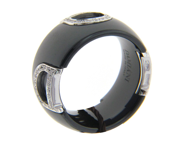 ANILLO DAMIANI 72390279(137)CERM-NG B21P 18KW 9.9