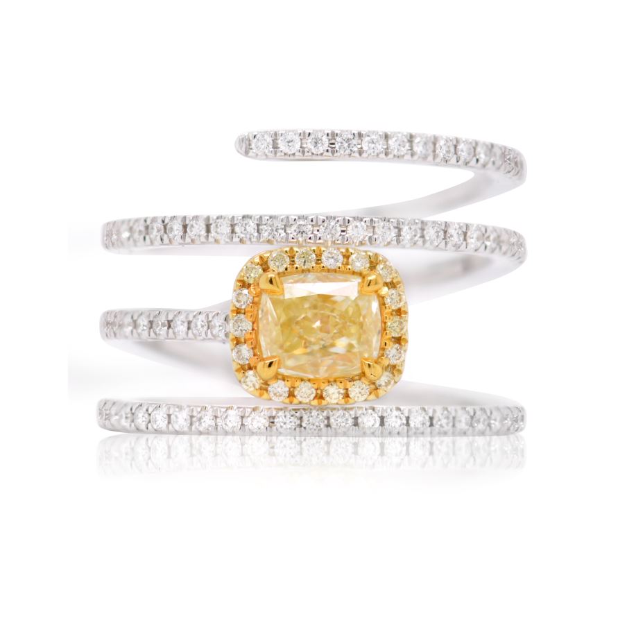 ANILLO “MIEL“ CUS104P UV GIA 87B41P 18KW/Y 7.68
