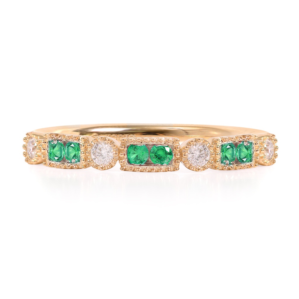 ANILLO M&M L.BOX E12P+4B10P VSG  2.20 18KY