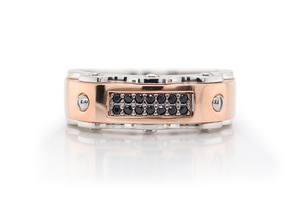ANILLO KERN ESPINELA OR/OB 9.0 18K