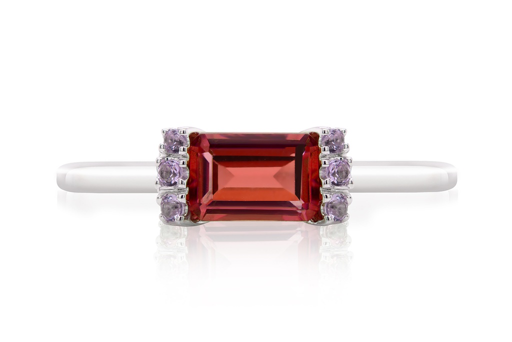 ANILLO FLORES-GRANATE/ 6AM-RSA 1.60 18KW