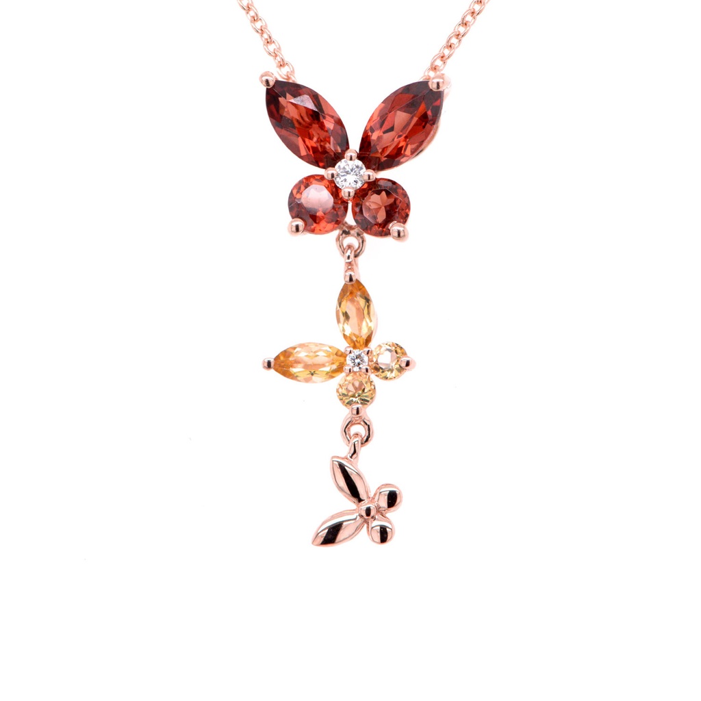 GARG C/DIJ LA NOVIA“ GRANAT+QRZ B2P“ 2.60 18KR