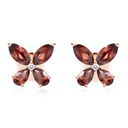 ARETES LA NOVIA“ 8GRANAT 2B4P“ 2.70 18KR