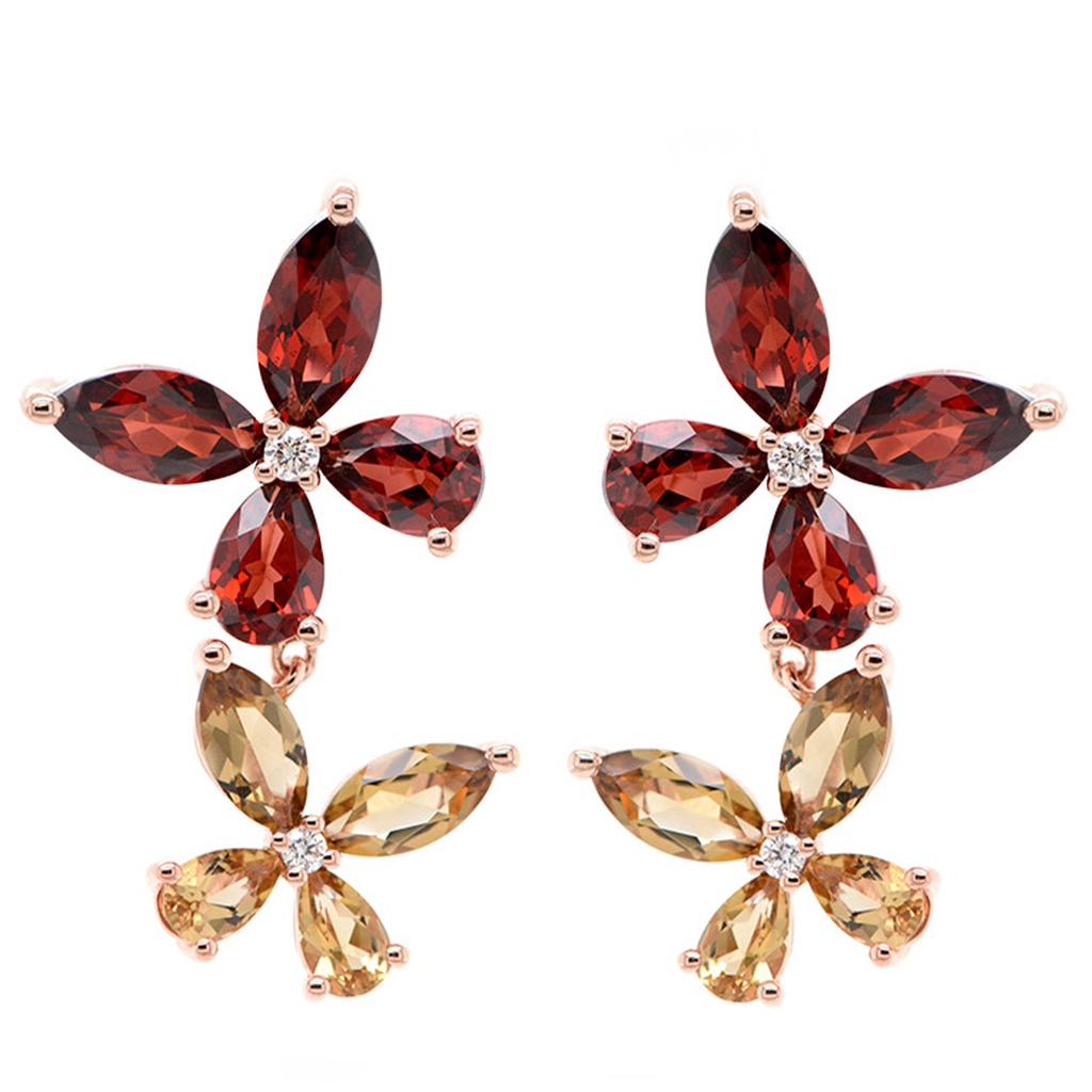 ARETES LA NOVIA  GRANAT+QRZ B8P  5.70 18KR