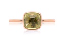 ANILLO LAS FLORES-PERIDOTO CUSH 1.00 18KR