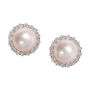 ARETES FLEUR DE MER PRL-7MM B24P 2.4gr 18KW