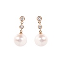 ARETES FLEUR DE MER PRL-7.5 B15P 1.60 18KY
