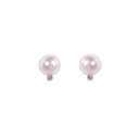 ARETES FLEUR DE MER PRL-8MM B5P 1.40 18KY