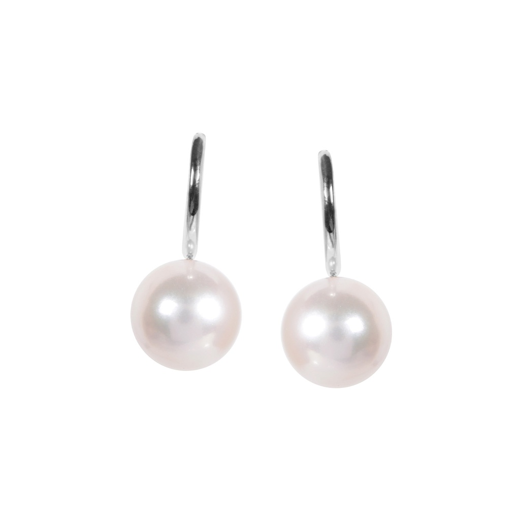 ARETES FLEUR DE MER PRL-9MM 1.30 18KW