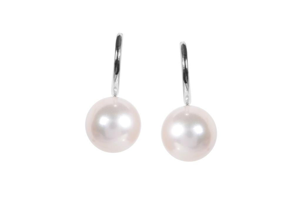 ARETES FLEUR DE MER PRL-9MM 1.30 18KW