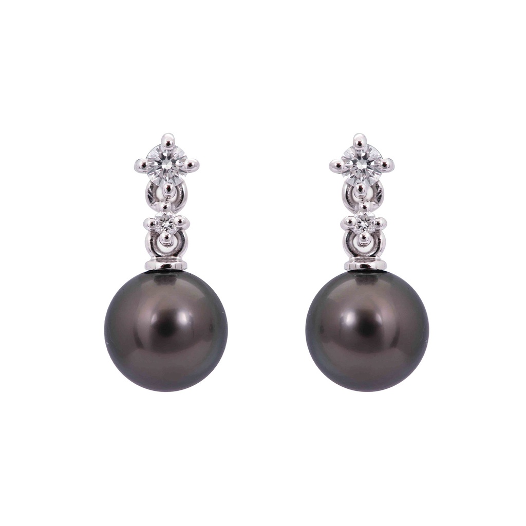 ARETES PERLA/TAHITI-8.5MM B20P 1.94 18KW