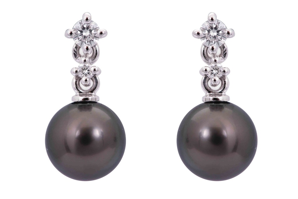 ARETES PERLA/TAHITI-8.5MM B20P 1.94 18KW