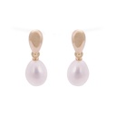ARETES PERLA/CULTIVADA DROP 2.31 18KY