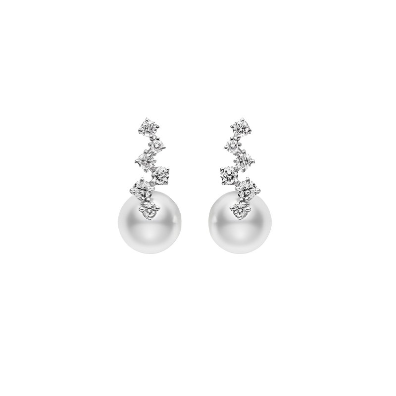 ARETES MIKIMOTO AKOYA-8MM A+ B42P 18KW 3.4