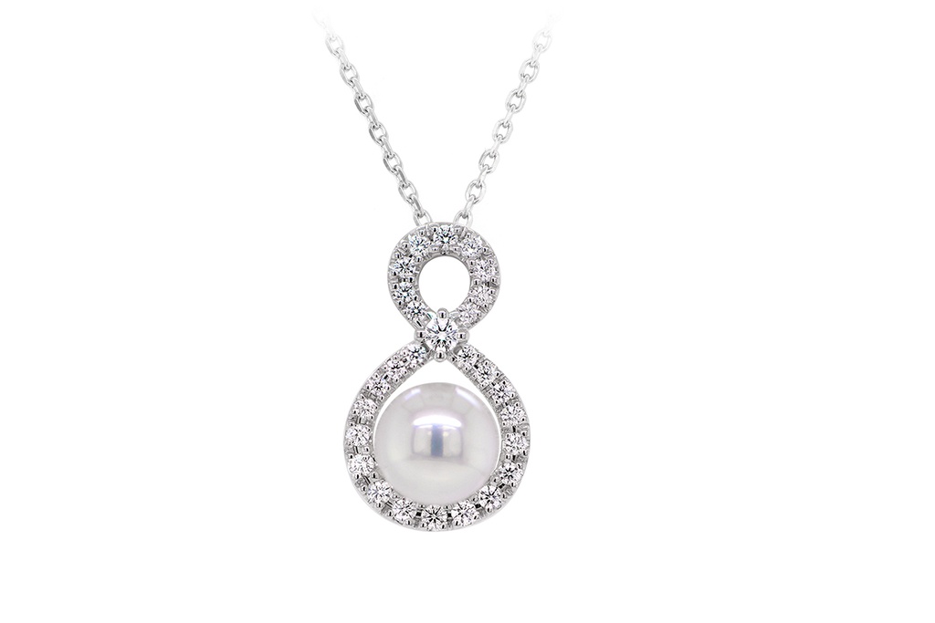 GARG C/DIJ MIKIMOTO AKOYA/BCA 8MM*A+ B21P 6.10 18KW