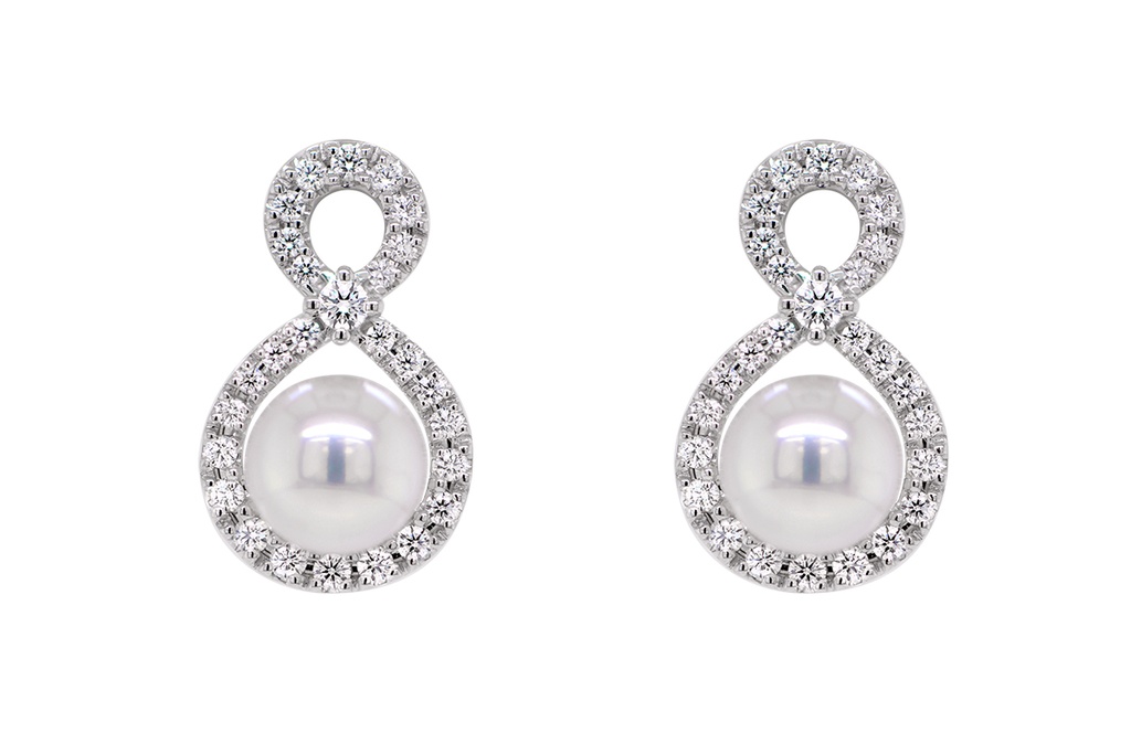 ARETES MIKIMOTO AKOYA/BCA 6.5MM*A+ B22P 4.40 18KW