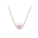 GARGANTILL MIKIMOTO AKOYA 8.0MM*A+ 2.7gr 18KY
