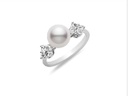 ANILLO MIKIMOTO AKOYA 8MM*A B48P #6.75 18KW 3.7