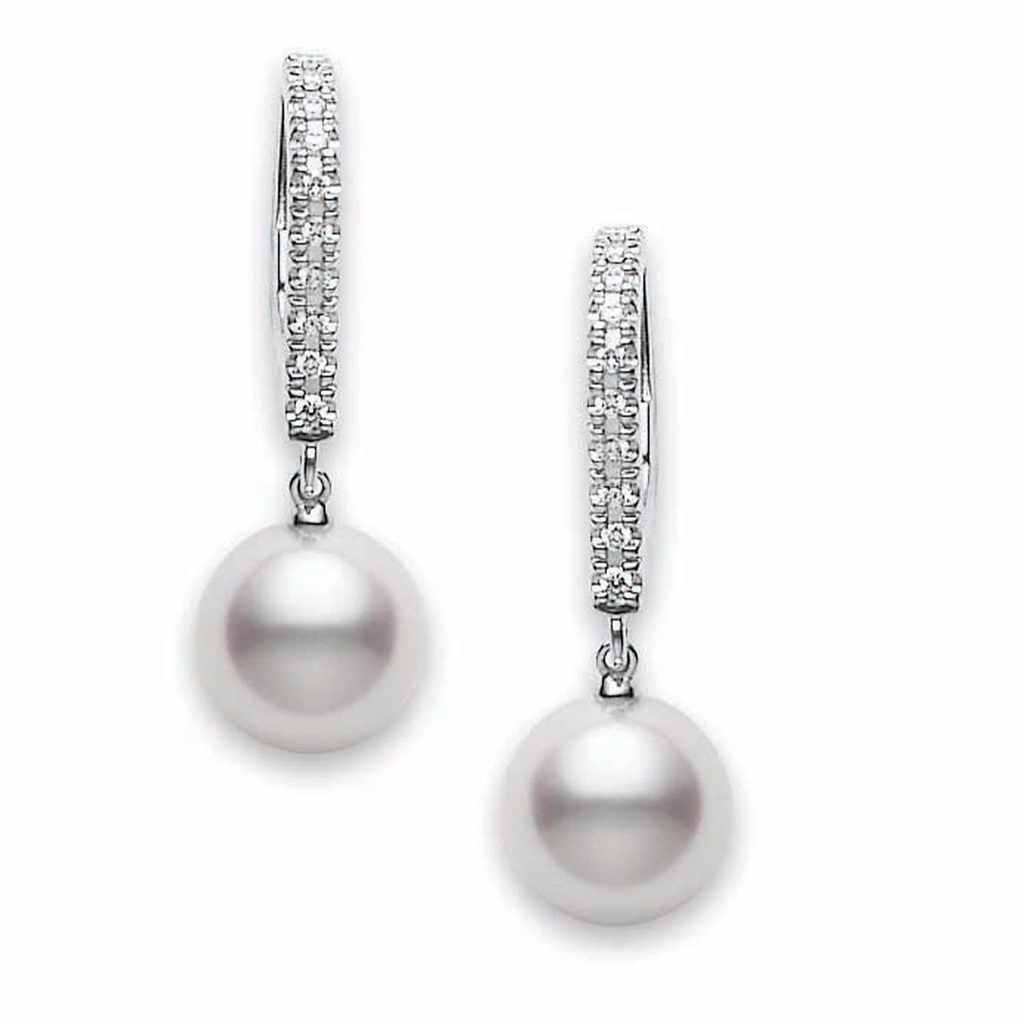 ARETES CLASSIC AKOYA-7.5MM*A B8P 3.50 18KW