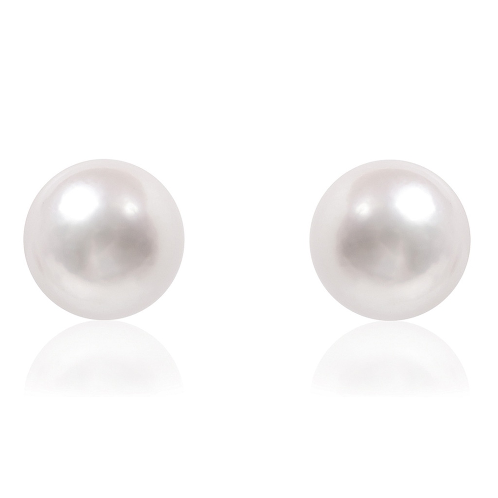 ARETES MIKIMOTO AKOYA/BLANCA 7-7.5MM*A+ 2.00 18KY