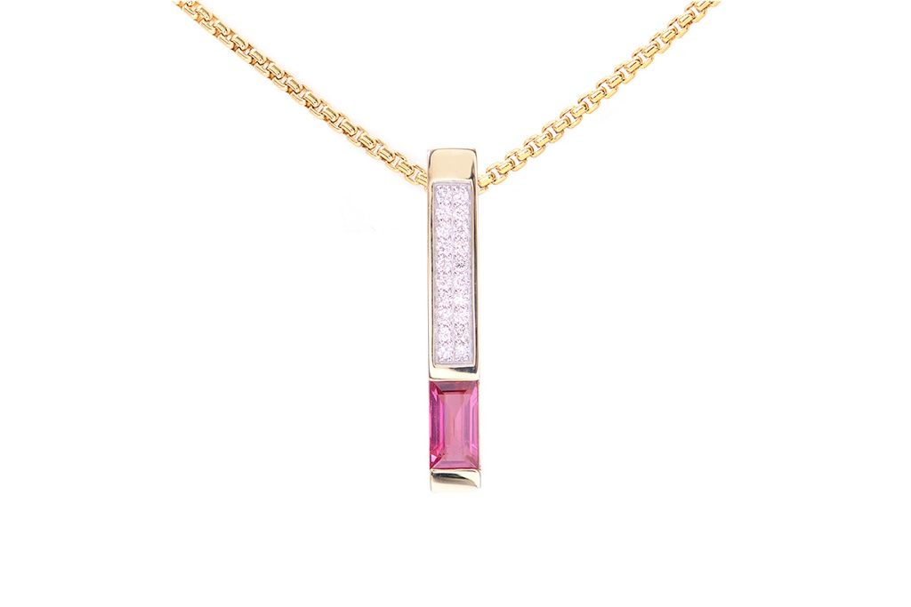 DIJE SQUARE RUBI B10P 2.2gr 18KR