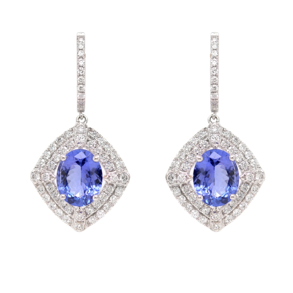 ARETES “PEACOCK“ HALO TANZA476P B151P GVS 18KW 7.43