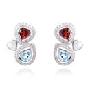 ARETES TOP-AZUL GRANATE B41P 6.96 18KW
