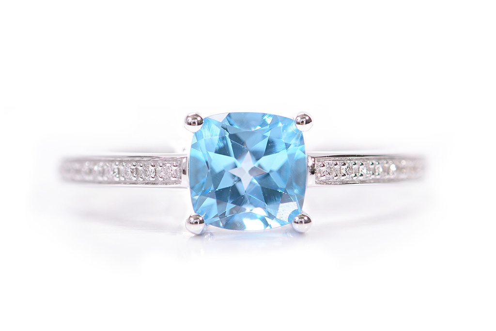 ANILLO SQUARE/SWISS-TOPAZ B10P 3.03 18KW