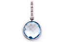 DIJE Bezel “ROUND“ TOPACIO AZUL/ROUND B6P 1.53 18KW