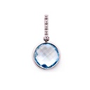 DIJE Bezel “ROUND“ TOPACIO AZUL/ROUND B6P 1.53 18KW