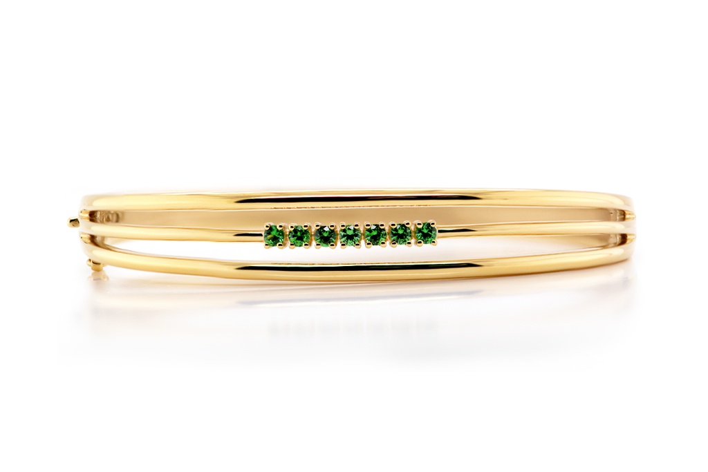BRAZALETE SUMMER FEST TSAVORITA 35.87 18KY