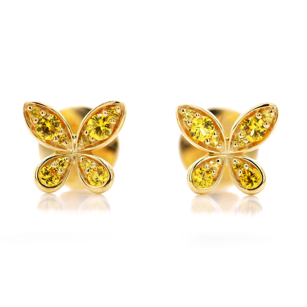 ARETES BUTTERFLY ZAF-AMA24P 1.80 18KY